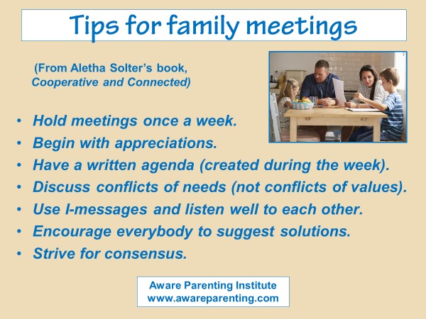 family meetings